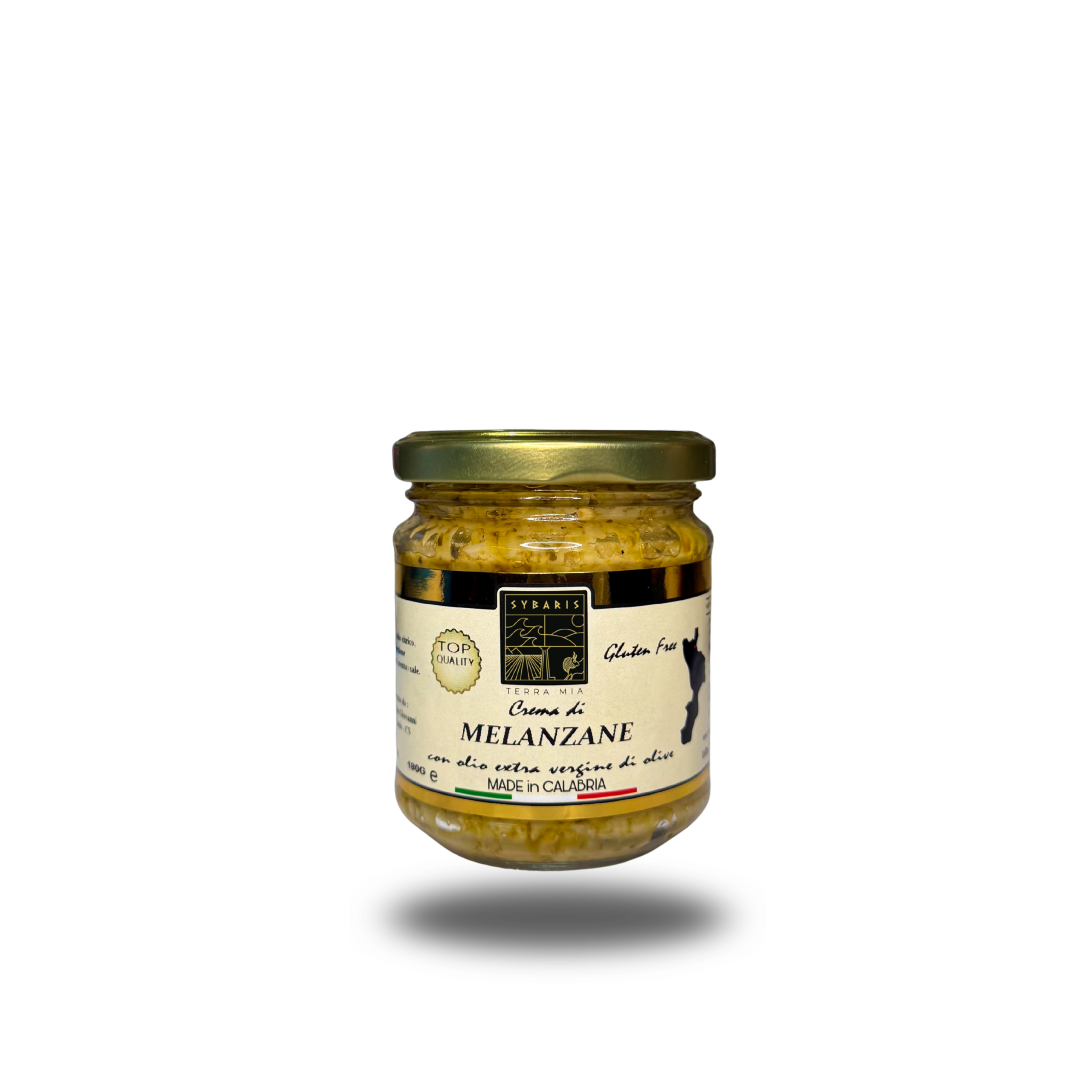Crema di melanzane con olio extravergine di oliva 180g