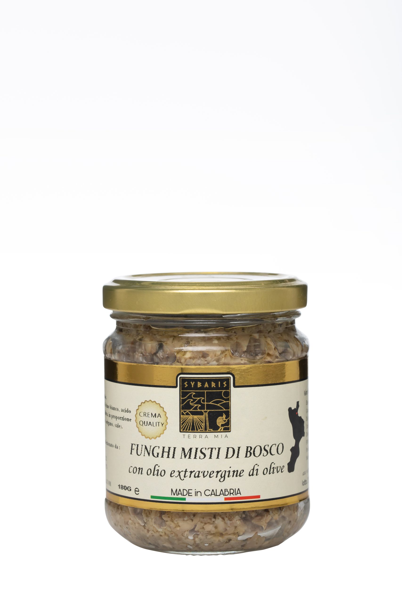 Crema Funghi Misti di Bosco con Olio Extravergine di Oliva 180g